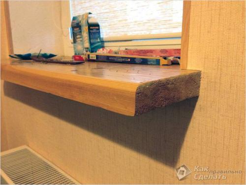 Деревянный подоконник достоинства и недостатки. Материал для подоконника 02