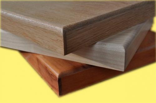 Обработка деревянного подоконника. Вариант покраски деревянных подоконников