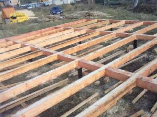 Лаги для пола в деревянном доме. Устройство деревянного пола на лагах по деревянным основаниям