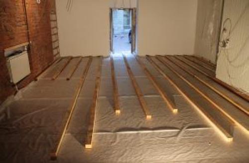 Способы настилки полов по лагам. Варианты крепежей лаг