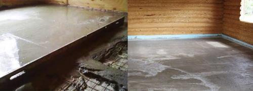 Чистовые полы в деревянном доме. Виды полов