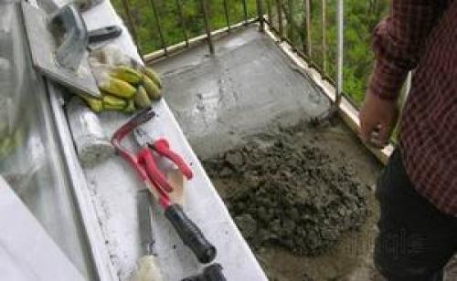 Чем лучше всего покрыть пол на открытом балконе. Подготовка поверхности