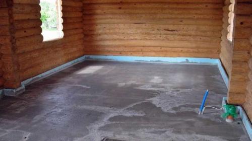 Как уложить лаги для пола на землю. Обустройство бетонных полов в деревянном доме по грунту: технология работ