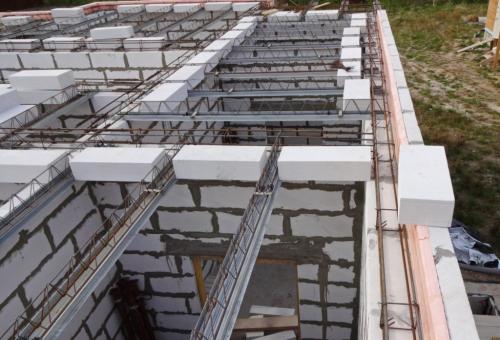 Пол второго этажа в доме из газобетона. Виды перекрытий для дома из газоблоков