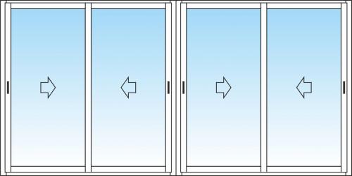 Технология и монтаж алюминиевого раздвижного.. Схема сборки алюминиевых раздвижных окон – общий ход работ 01
