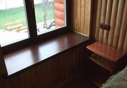 Монтаж деревянного подоконника своими руками.. Подоконники: виды