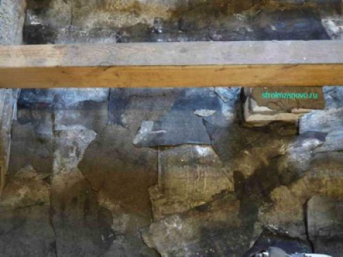 Расстояние между полом и землей. Гидроизоляция подпольного пространства в частном доме