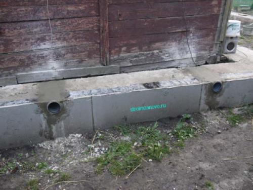 Расстояние между полом и землей. Гидроизоляция подпольного пространства в частном доме