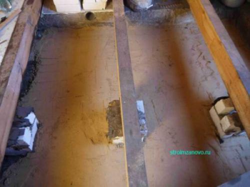 Расстояние между полом и землей. Гидроизоляция подпольного пространства в частном доме