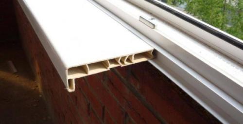 Из чего сделать подоконник на балконе. Как установить подоконник на балконе своими руками