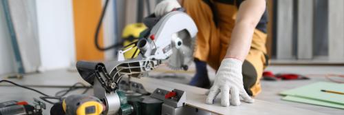 Как правильно измерить и разрезать виниловый ламинат. Инструменты для резки SPC