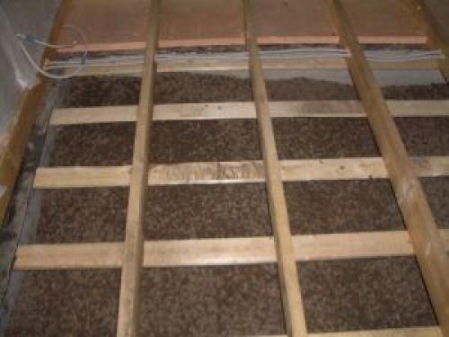 Лаги для пола в деревянном доме. Деревянное основание