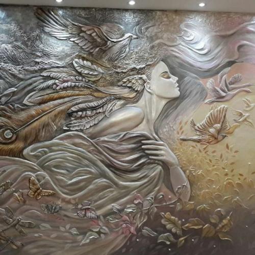 Барельеф на стене дома. Создание барельефа своими руками: Как сделать эксклюзивную роспись стен? Творческие возможности для обновления декора. Мастер-класс для начинающих