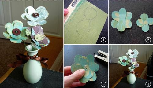 Объемные цветы из бумаги своими руками. Цветы из бумаги со схемами и шаблонами для вырезания