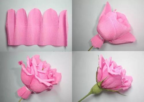 Объемные цветы из бумаги своими руками. Цветы из бумаги со схемами и шаблонами для вырезания