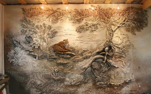 Роспись стен своими руками. Основные виды росписи стен