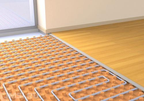 Водяной тёплый пол под ламинат на бетонный пол. Как установить теплый пол под ламинат на бетонный пол