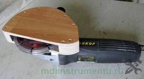 Как сделать из болгарки штроборез своими руками. Из чего изготовить защитный чехол от пыли на болгарку
