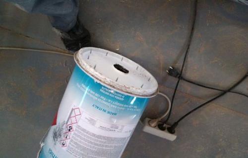 Строительный пылесос своими руками из ведра. Пылесос своими руками для гаража