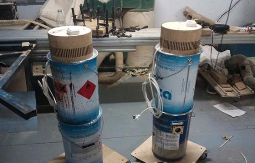 Строительный пылесос своими руками из ведра. Пылесос своими руками для гаража