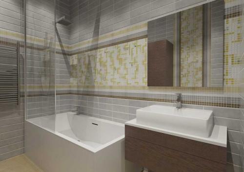 Серая плитка в интерьере. Серая плитка: сочетания, идеи дизайна и правила оформления в интерьере (90 фото)