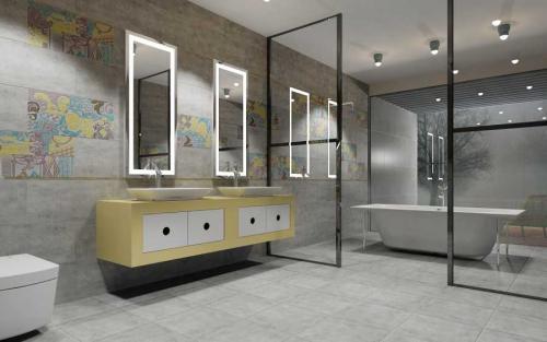 Серый кафель. Серая плитка: сочетания, идеи дизайна и правила оформления в интерьере (90 фото)