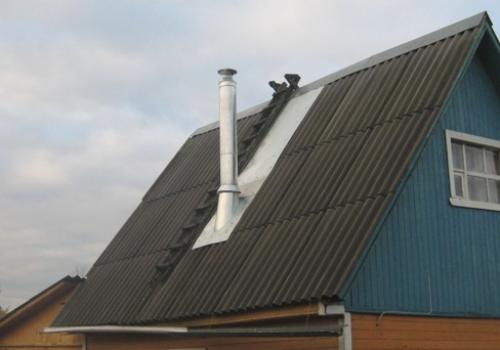 Чем облицевать трубу дымохода. Отделка дымохода на крыше