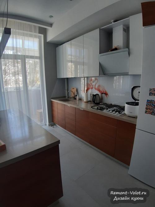 Перепланировка и объединение кухни с гостиной. Тонкости объединения кухни с другой комнатой 25