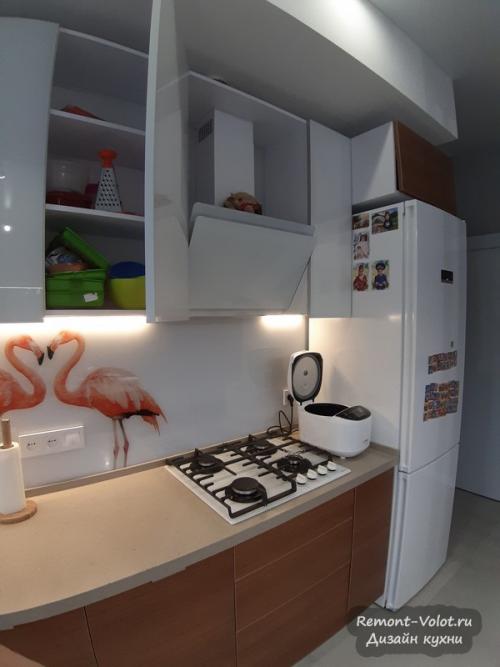 Перепланировка и объединение кухни с гостиной. Тонкости объединения кухни с другой комнатой 21