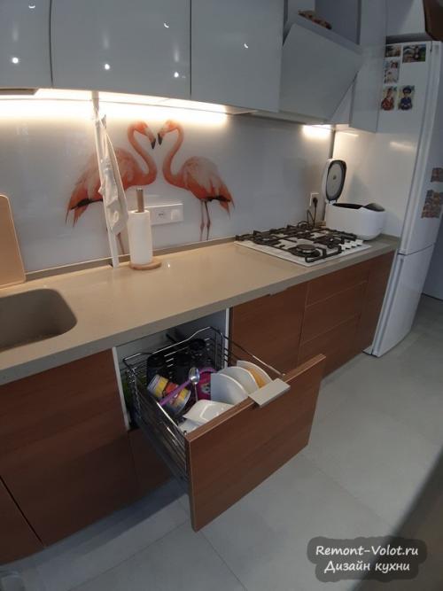 Перепланировка и объединение кухни с гостиной. Тонкости объединения кухни с другой комнатой 19