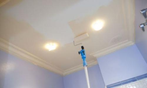 Финишная отделка потолка из гипсокартона. Потолок из гипсокартона — финишная отделка 01