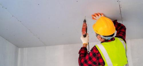 Приклеить гипсокартон к потолку. Как выровнять потолок гипсокартоном (10 фото): выравнивание без каркаса, процесс монтажа, чтобы приклеить, прикрепить без использования профилей