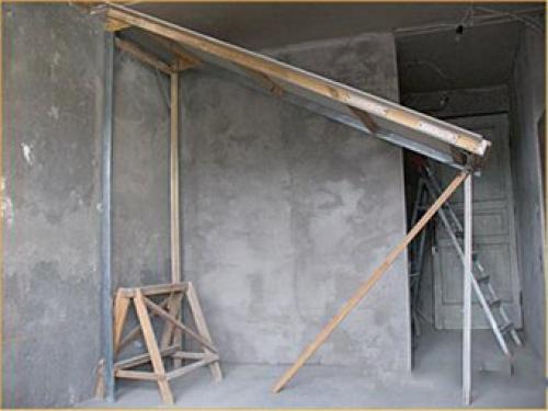 Приспособление для гипсокартона. Самодельные подъемники для гипсокартона