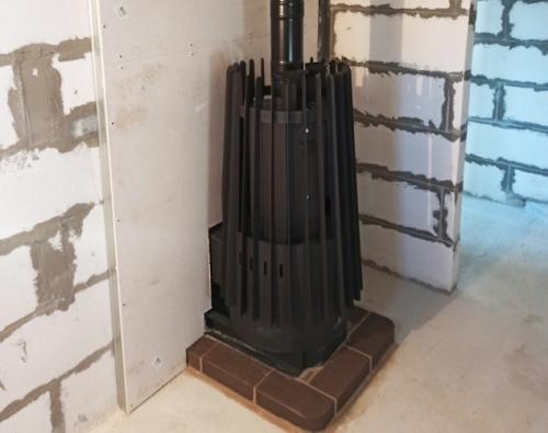 Как правильно установить печь для бани. На что установить печь для бани