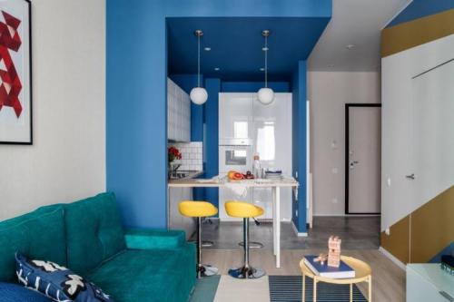 Как организовать зону отдыха в студии из однушки. 70+ идей зонирования однокомнатной квартиры