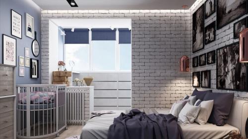 Как можно создать удобную и комфортную спальню в двухкомнатной квартире 44 кв.м. Варианты планировки двухкомнатной квартиры