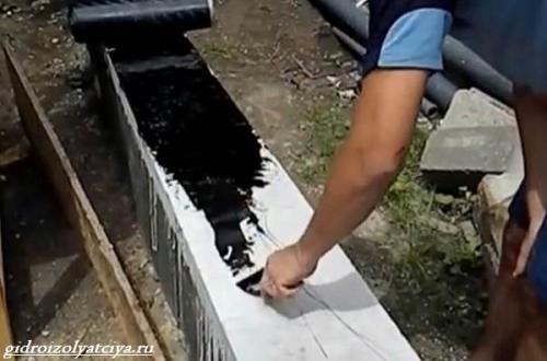 Отсечная гидроизоляция. Рулонная гидроизоляция