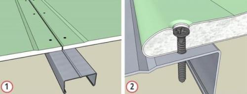 Гипсокартонные потолки и стены. Монтаж на профиль