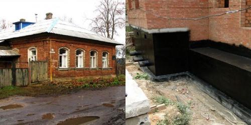 Гидроизоляция фундамента старого дома. Как сделать гидроизоляцию фундамента, если дом уже построен