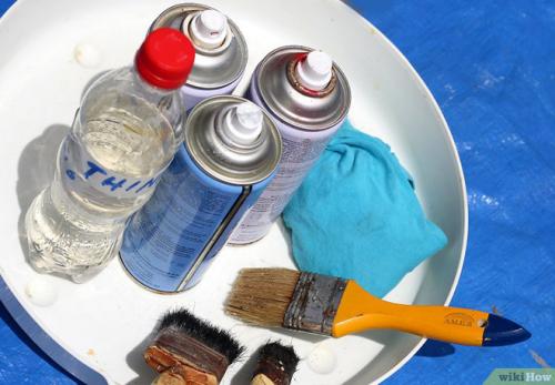 Как можно создать роспись стен с помощью красок для аэрозольной бутылки. 5 вариантов обновления интерьера аэрозольными красками