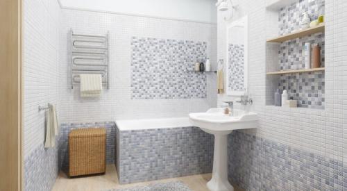 Какие факторы следует учитывать при выборе плитки для ванной комнаты с серой плиткой и желтым акцентом. Серая плитка для ванной —, как выбрать и использовать?