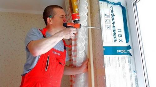 Откосы для пластиковых окон из сэндвич-панелей своими руками. Устройство 03