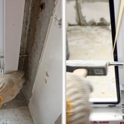 Отделка откосов пластиковых окон. №3. Отделка откосов гипсокартоном 07 Отделка откосов пластиковых окон. №3. Отделка откосов гипсокартоном 07