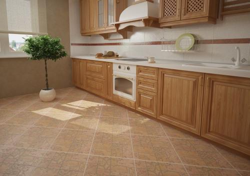 Что лучше положить на пол на кухне. 7 лучших вариантов пола на кухне