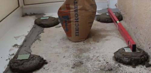 Пол на балконе или лоджии своими руками. Черновой пол и методы выравнивания