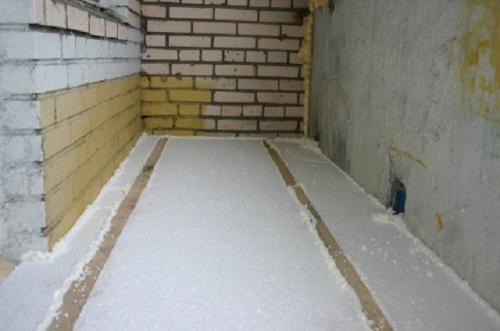 Утепление пола на холодном балконе. Материалы для утепления