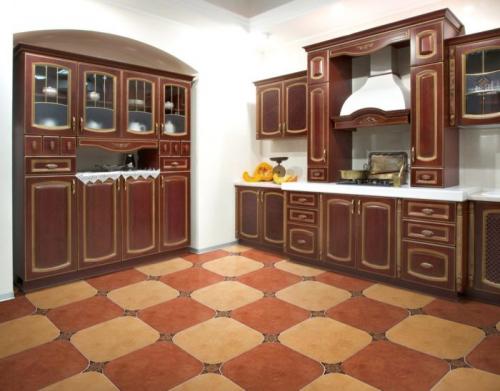Плитка на пол на кухню. Дизайн плитки на кухне: 5 советов, как правильно выбрать напольную плитку