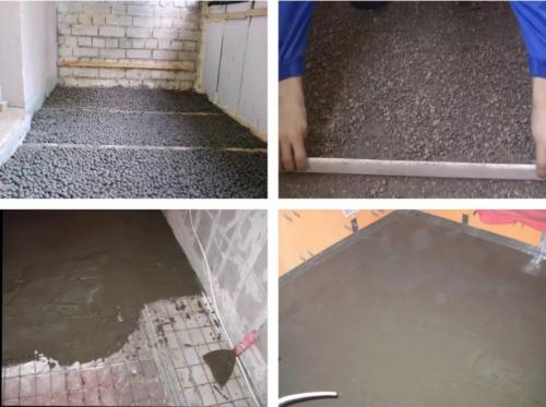 Пол на балконе своими руками пошаговая инструкция. Как сделать пол на балконе своими руками