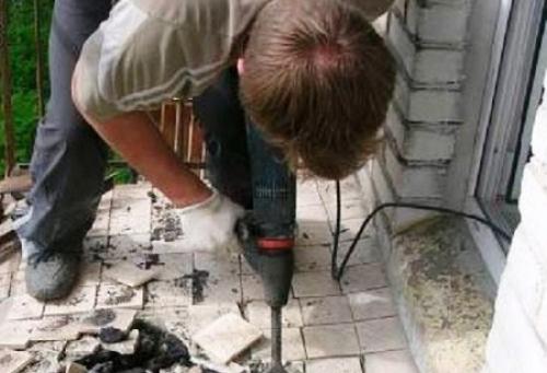 Сколько сохнет стяжка на балконе. Стяжка пола на балконе