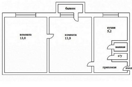 Перепланировка квартиры в хрущевке. Квартира хрущевка 04 Перепланировка квартиры в хрущевке. Квартира хрущевка 04